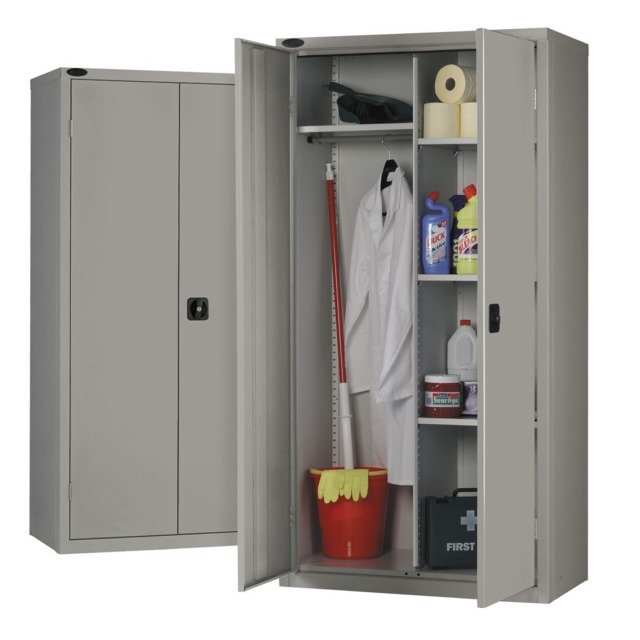 Janitors Cleaners Steel Cupboard Cabinet
