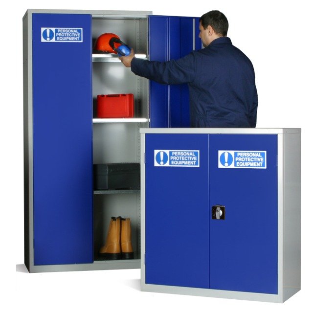 PPE personal protective equipment site lockers