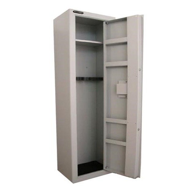 Gun cabinets safes