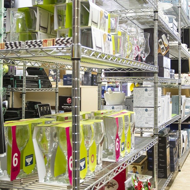chrome wire food hygenic restaurant shelving