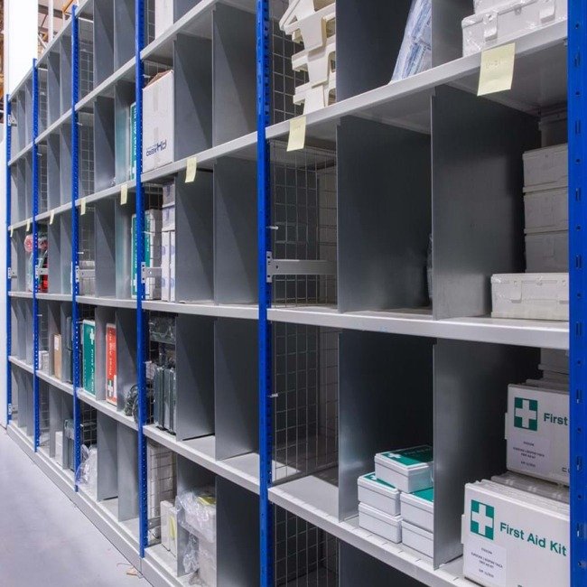 expo 4 boltless clip office storeroom warehouse adjustable shelving