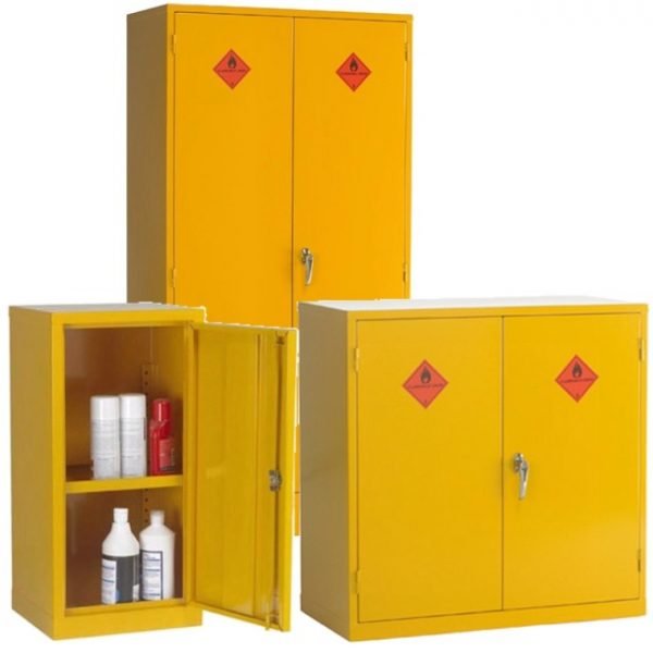 Cabtek Hazardous Substance Flammable Chemical Coshh Storage Cabinet Cupboard