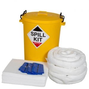 90 Litre Oil & Fuel Spill Kit in Drum
