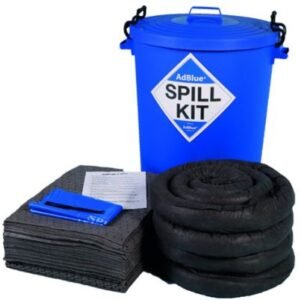 100 litre adblue spill kit in drum bin