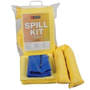 spilltek astraspill fentex 10 litre chemical spill kit in clip top bag
