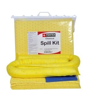 spilltek astraspill fentex 20 litre chemical spill kit in clip top bag