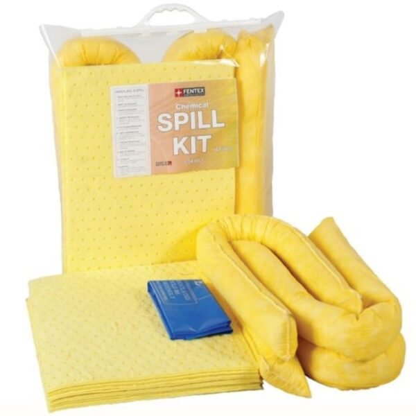 spilltek astraspill fentex 40 litre chemical spill kit in clip top bag