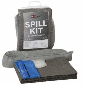 spilltek astraspill fentex 10 litre general multi purpose universal spill kit in clip top bag