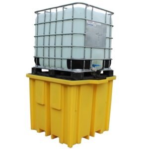 romold bb1fw ibc spill pallet with 4-way forklift access