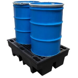 romold bp2r recycled 2 drum spill pallet