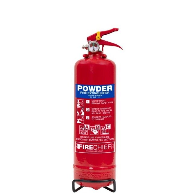 Firechief CTX 1kg ABC Powder Fire Extinguisher (CXP2)
