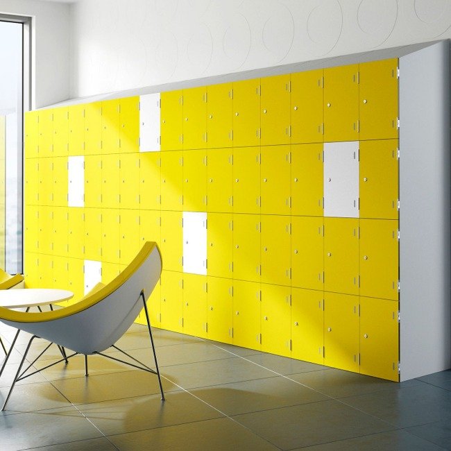 laminate trespa sgl door lockers